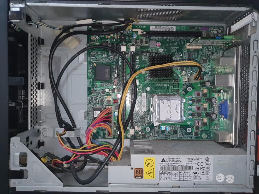 DEFECTIVE parts from old Acer X1920 (Category: Computer Parts) located in Quezon City. Submitted by marklopezsells (Listing ID 283699794, Image 1). Description: DEFECTIVE parts from old Acer X1920 Includes only defective motherboard, PSU, and case. Not familiar with computers that much but I'm sure that this does not include RAM, GPU, and HDD. No mouse, keyboard, or monitor. what you see is what you get..