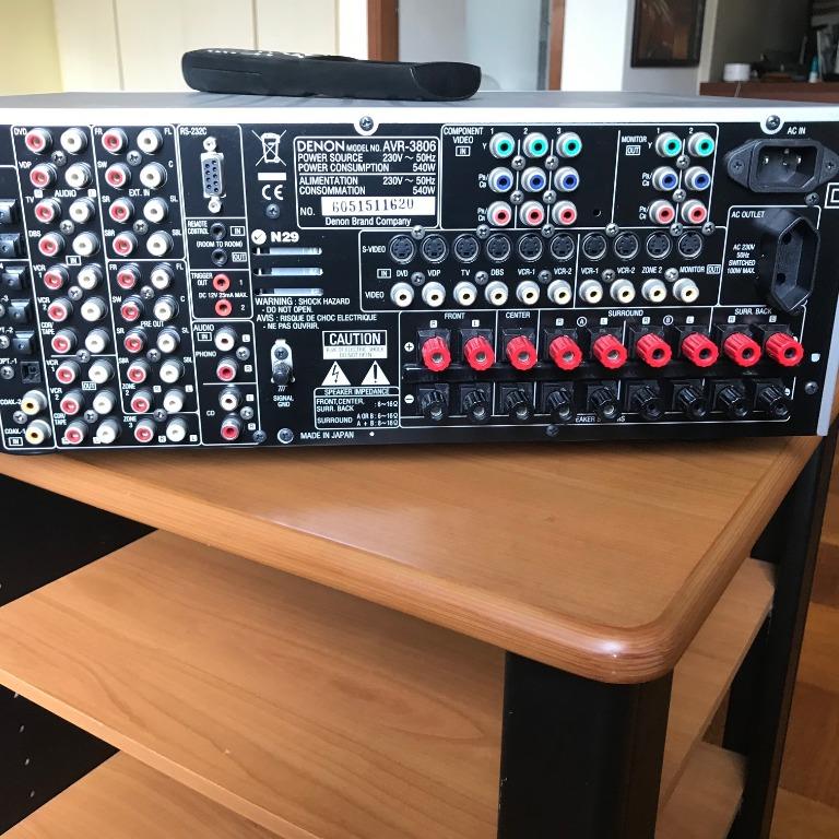 Denon AV Surround Receiver AVR3806 (made in Japan), Audio, Soundbars