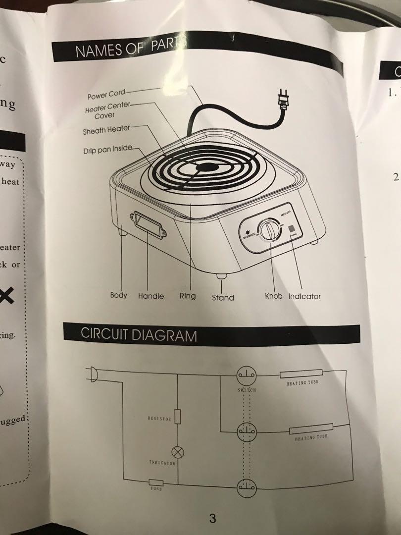 Electric Stove Home Furniture Home Appliances Cooking And Ovens On Carousell