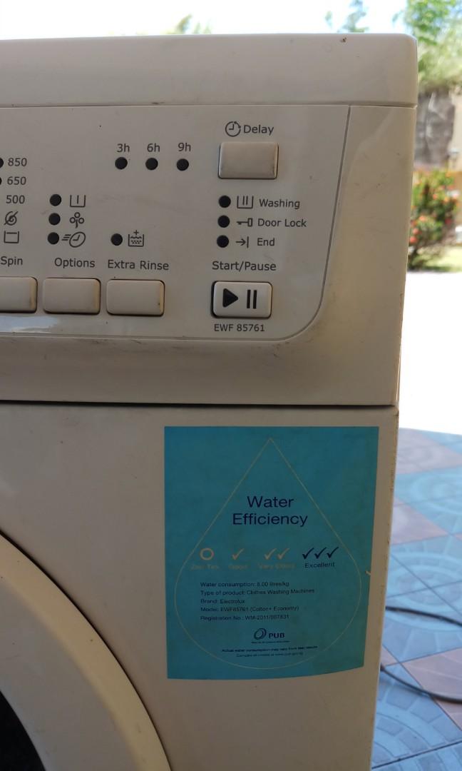 Electrolux Washing Machine parts only EWF85761, TV & Home Appliances