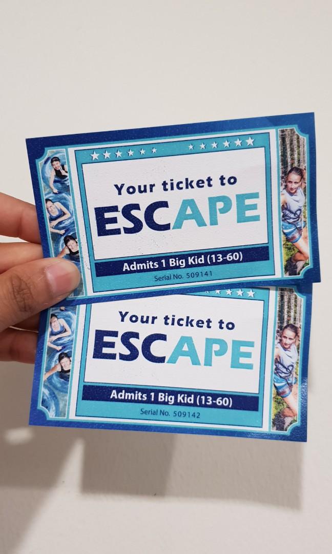 Escape Penang Tickets Vouchers Attractions Tickets On Carousell