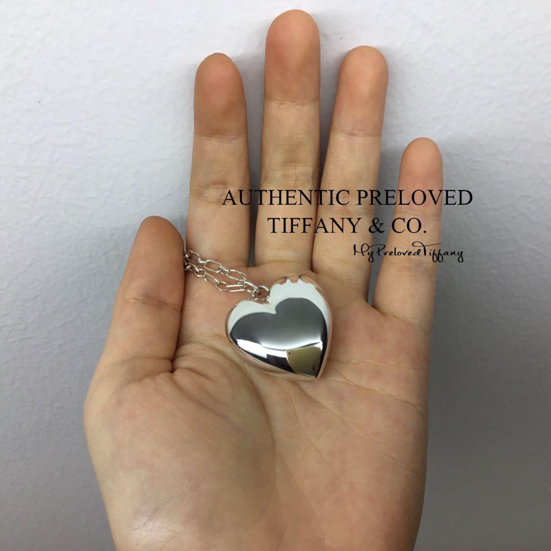 Excellent Authentic Tiffany Co. Ziegfeld Large Puffed Puffy