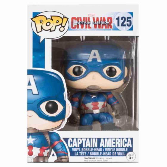 captain america 125 funko pop