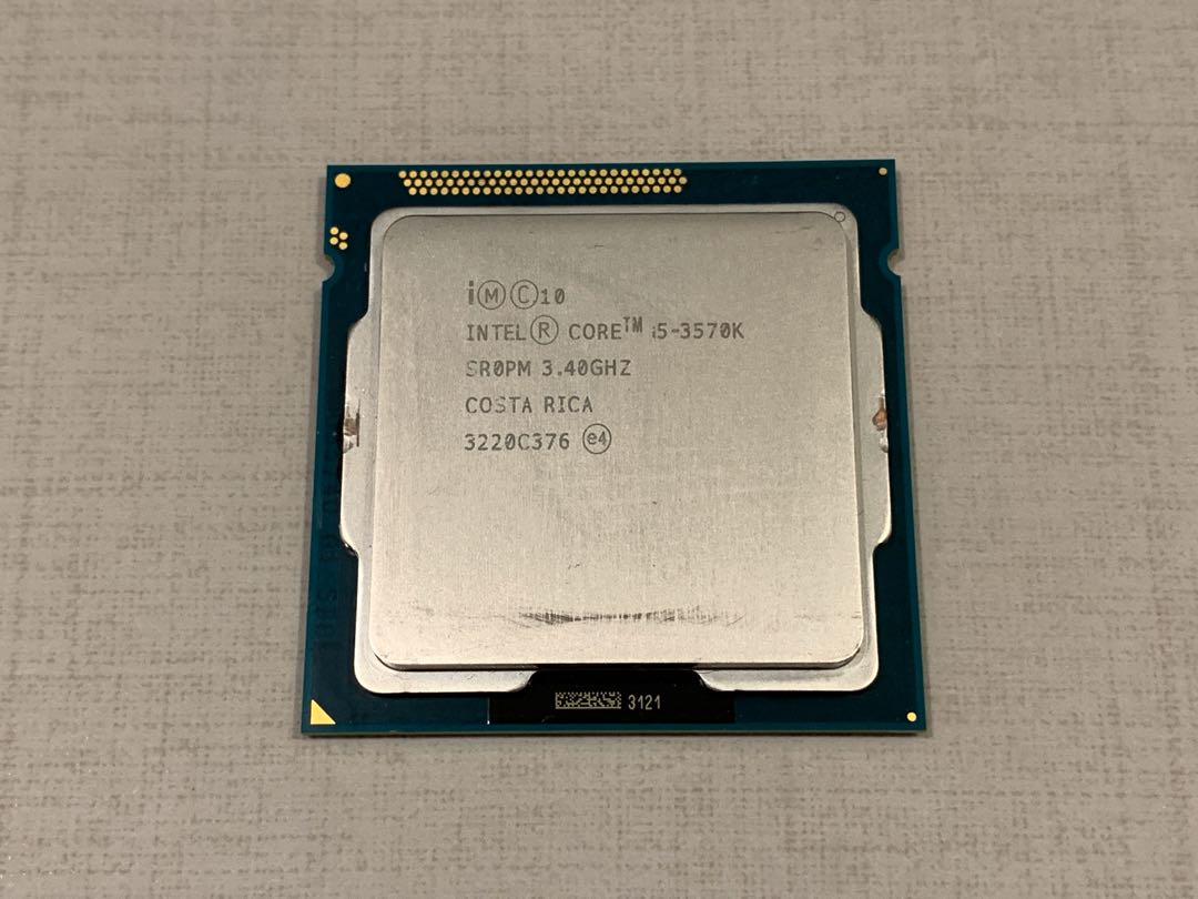 Intel i5 3570K CPU, Computers & Tech, Parts & Accessories, Computer ...
