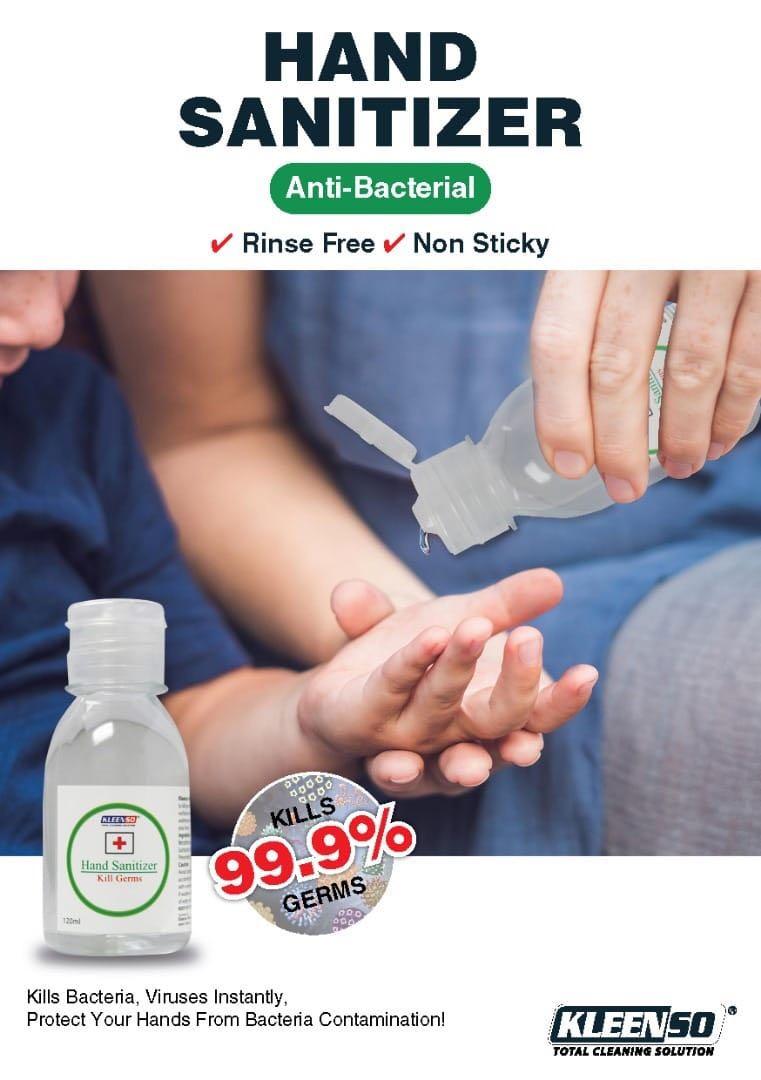 Kleenso deals hand sanitizer