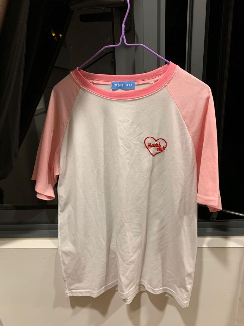 cute pink tee
