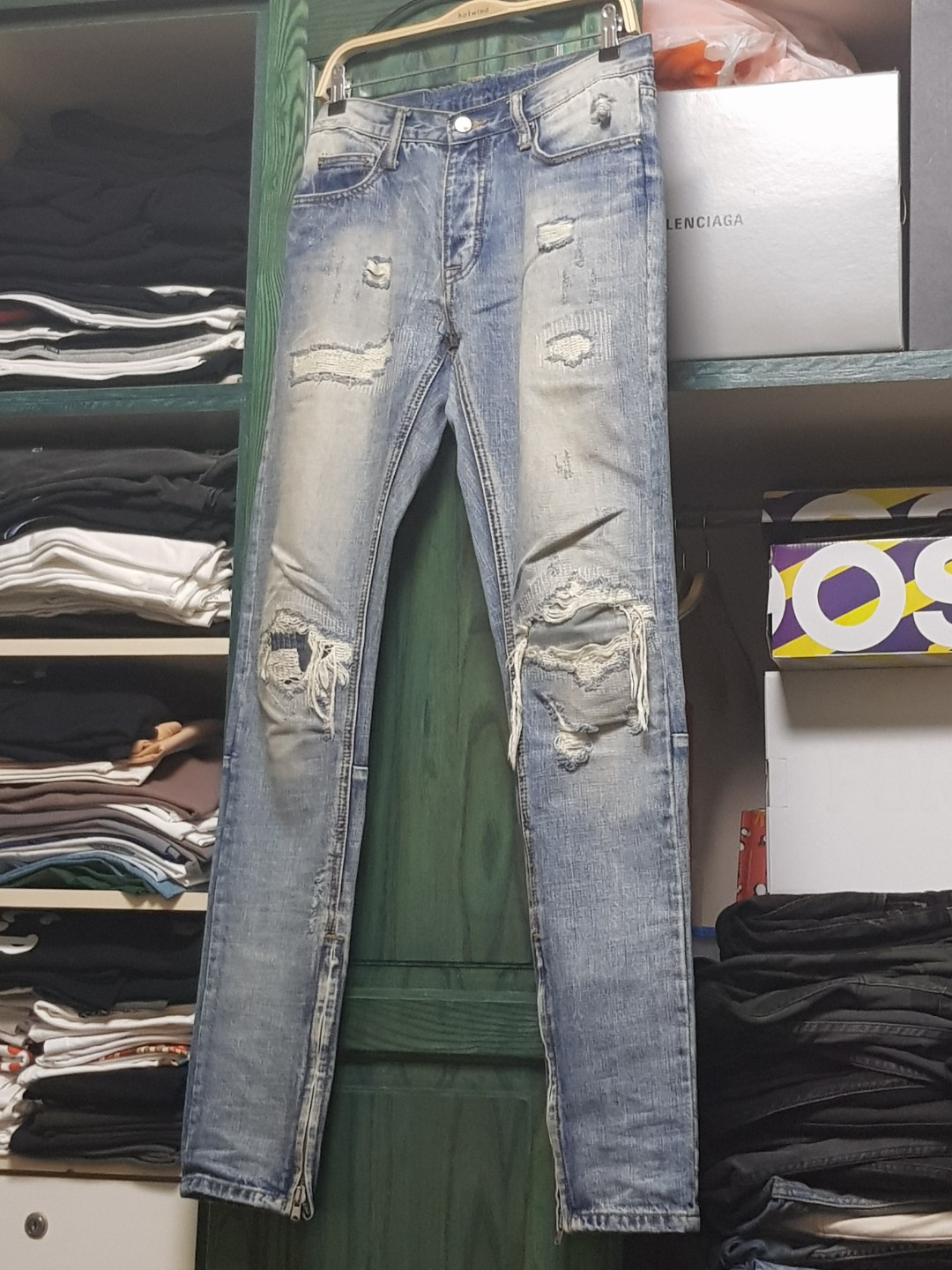Mnml m1 repaired denim on sale