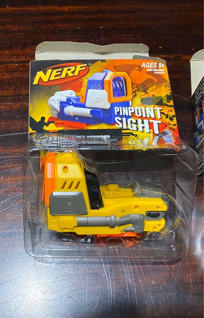 Nerf Pinpoint Sight Yellow, Hobbies & Toys, & Games on Carousell