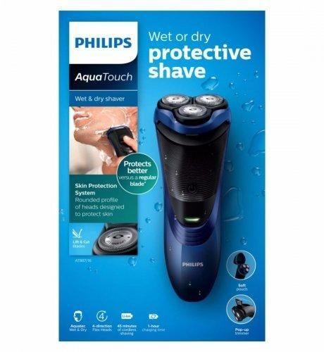 Philips Shaver Aquatouch Wet Dry AT887 Beauty Personal Care