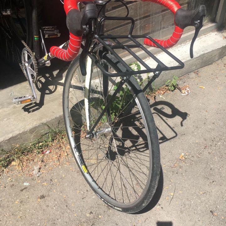 bicycle pizza rack