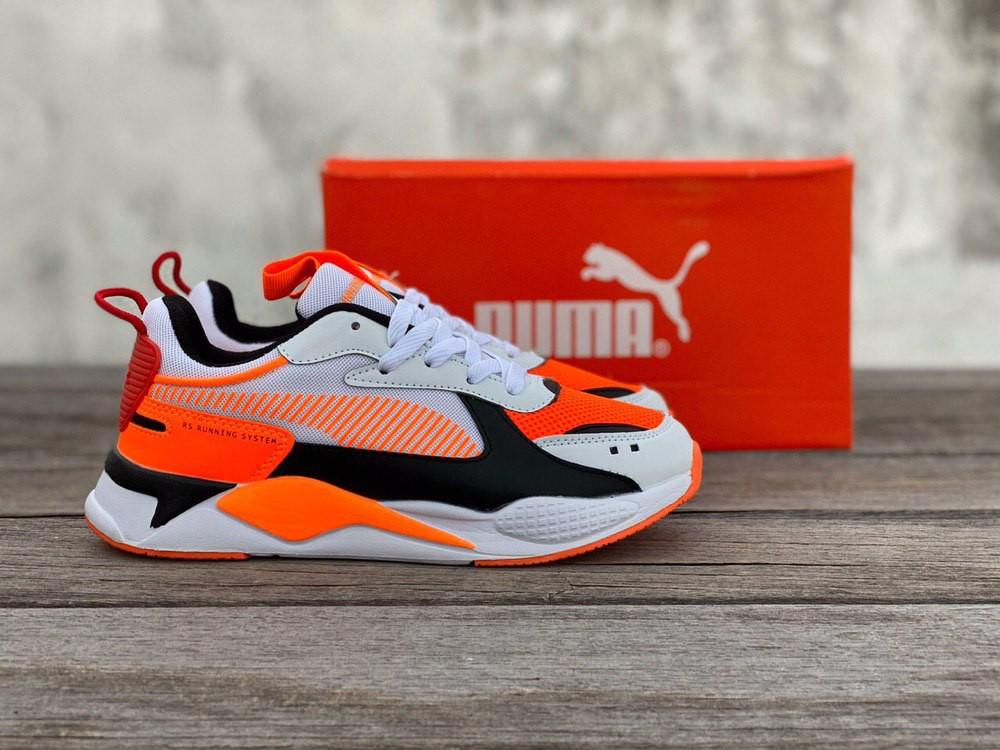 puma rsx white and orange