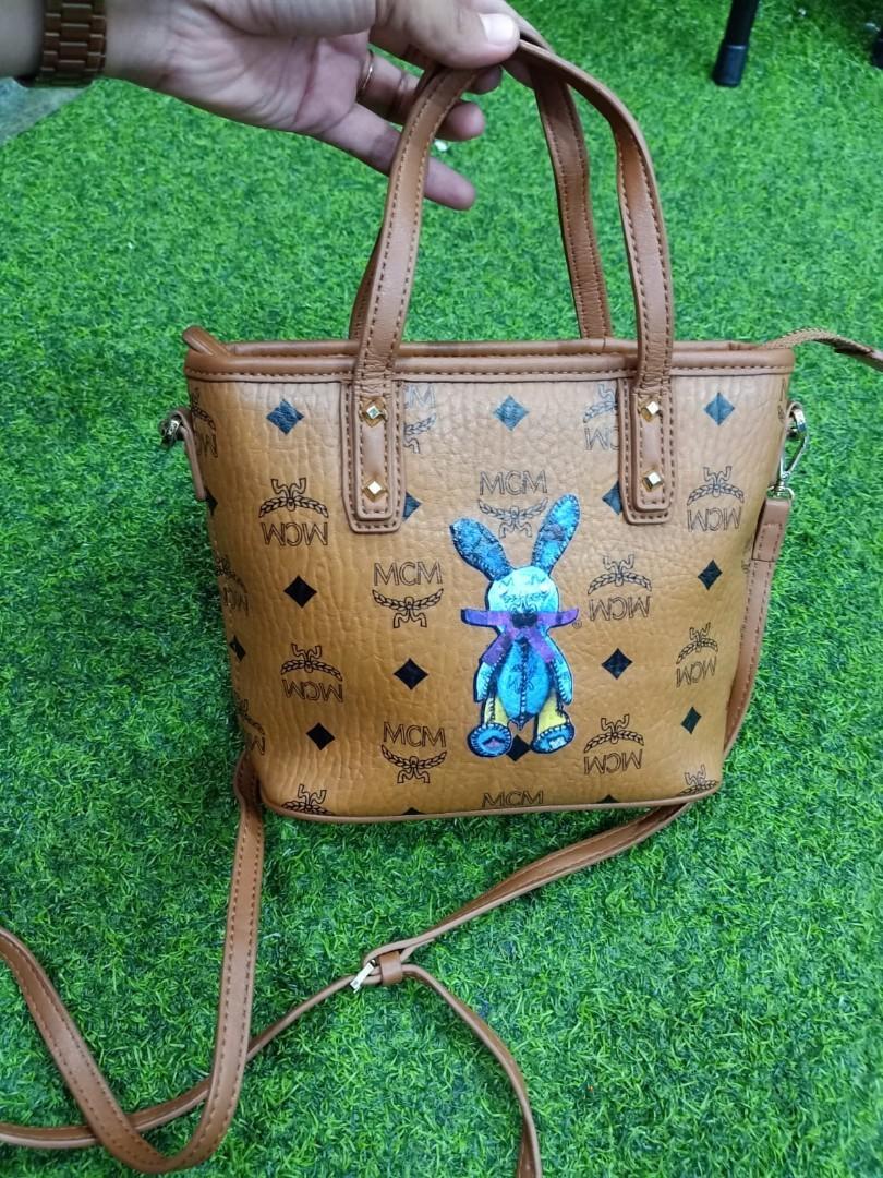 Mcm top bag rabbit