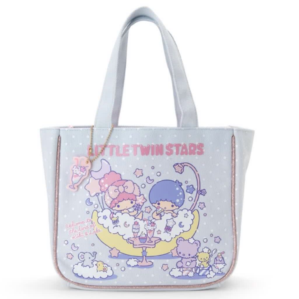 Sanrio Little Twin Stars (Kiki & Lala) Tote Bag - Sweet Bath Time ...