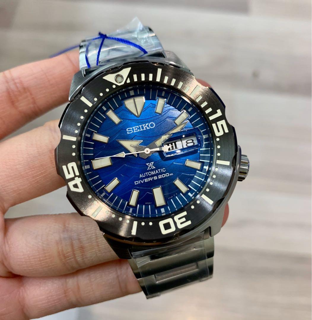 Seiko Monster Save The Ocean SRPE09K1 Special Edition Auto Prospex Diver's  Gents Watch, Men's Fashion, Watches & Accessories, Watches on Carousell