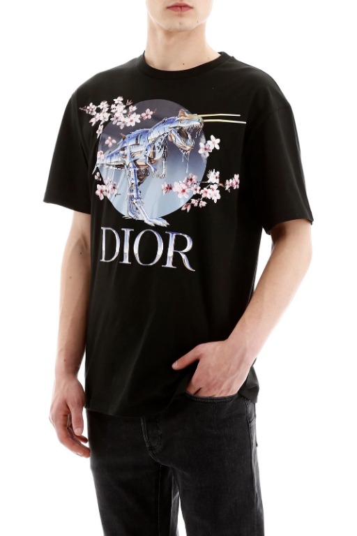 STEAL Dior x Sorayama Dinosaur Tee M