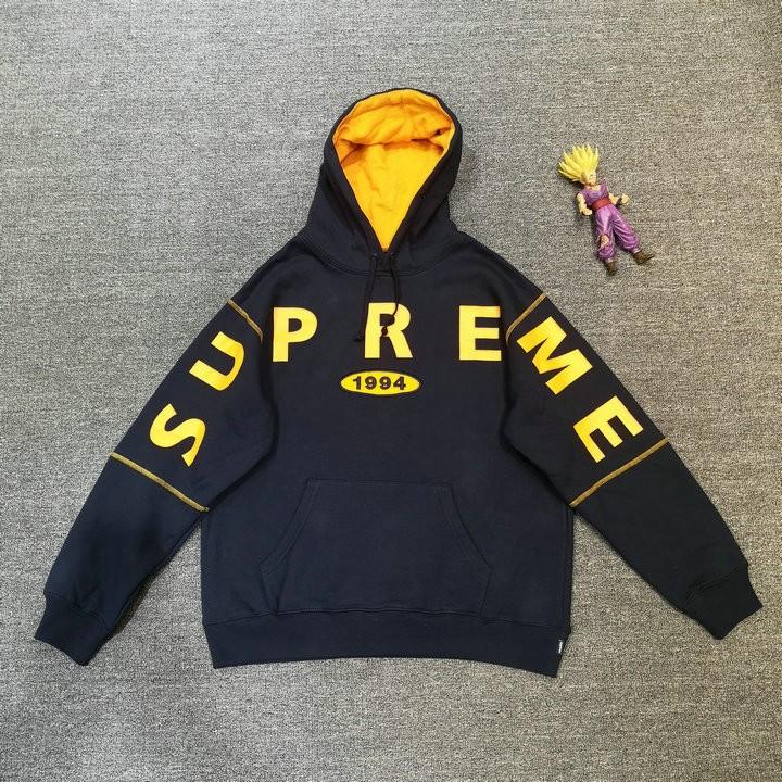 Supreme FW19 Spread Logo Hoodie Men s Fashion Tops Sets