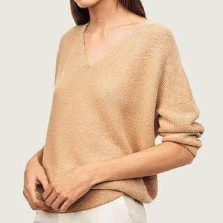Uniqlo 3d on sale cotton cocoon sweater