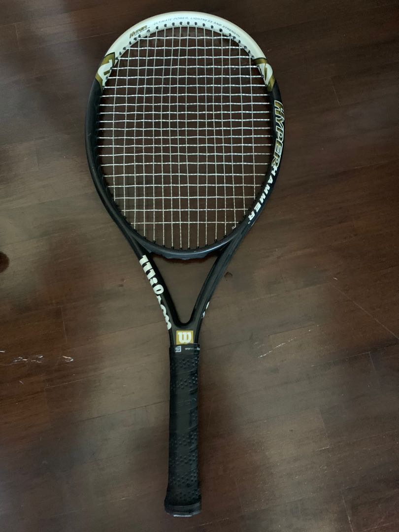 Wilson Hyper Hammer tennis racket, Sports Equipment, Sports & Games