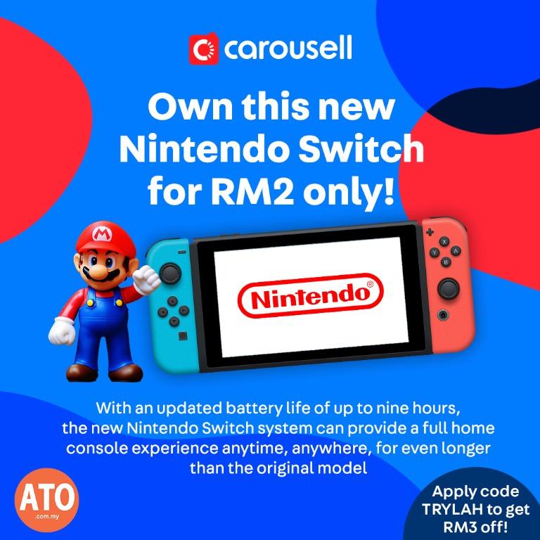 Win a free nintendo switch shop