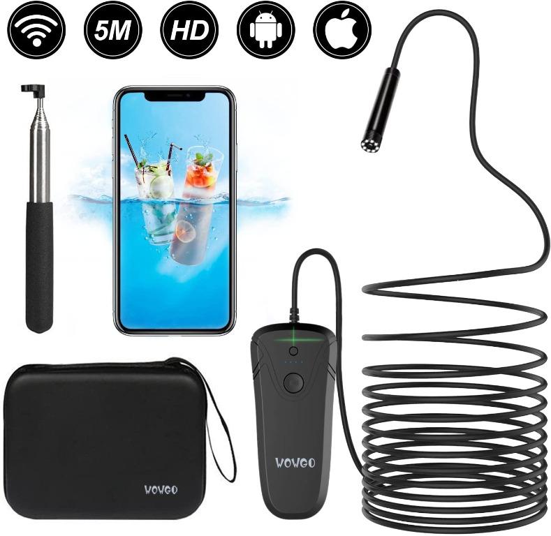 Wowgo Endoscope Camera Newest Wifi Borescope Inspection Camera Ip