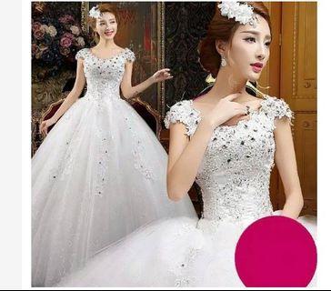 Gaun wedding /gaun pengantin /gaun prewedding /wedding gown /wedding dress /pernikahan