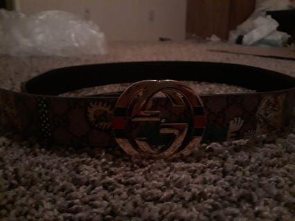 Mens Gucci belt authentic