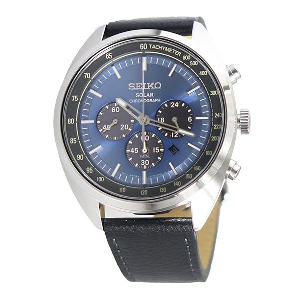 SEIKO CHRONOGRAPH SOLAR Tachymeter SSC625P1 10 bar 100M