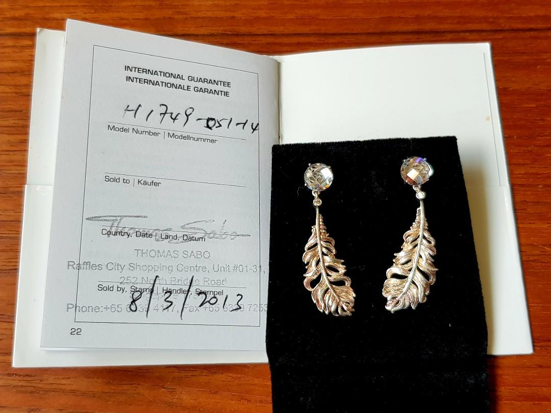 Thomas sabo feather earrings new arrivals