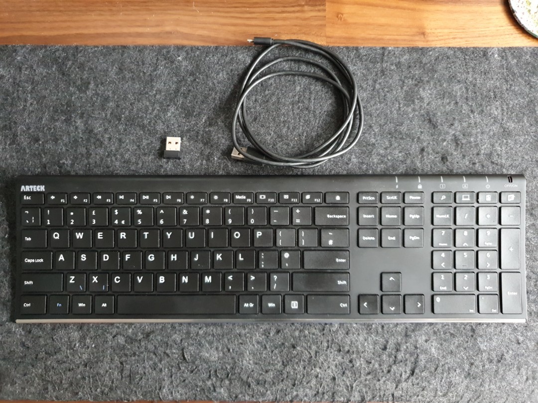 Arteck wireless keyboard computers tech parts accessories