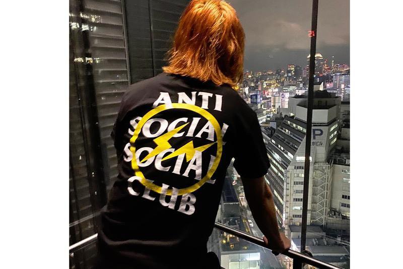 ASSC x Fragment Yellow Bolt Tee