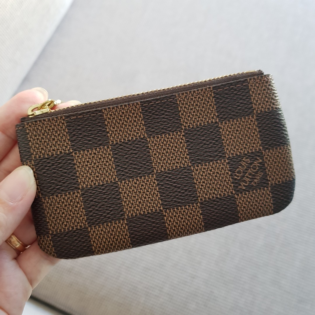 LV cles keypouch graphite, Luxury, Bags & Wallets on Carousell