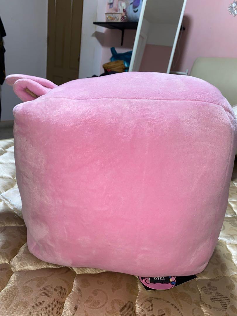BT21 Cooky Cube Cushion Pillow Hobbies Toys Memorabilia