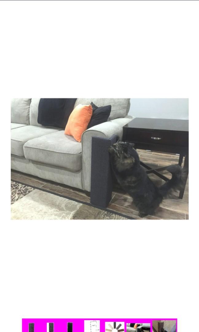Cat Kitten Pet Dog Puppy Sofa Couch Scratcher Squared Cat