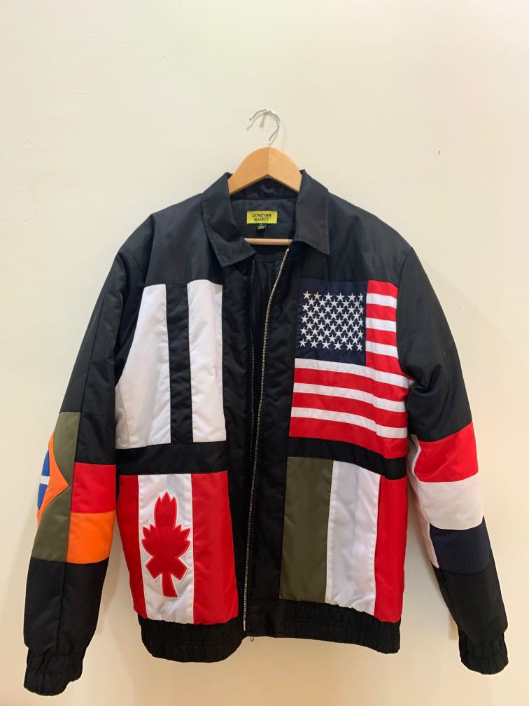 Chinatown market flag jacket outlet