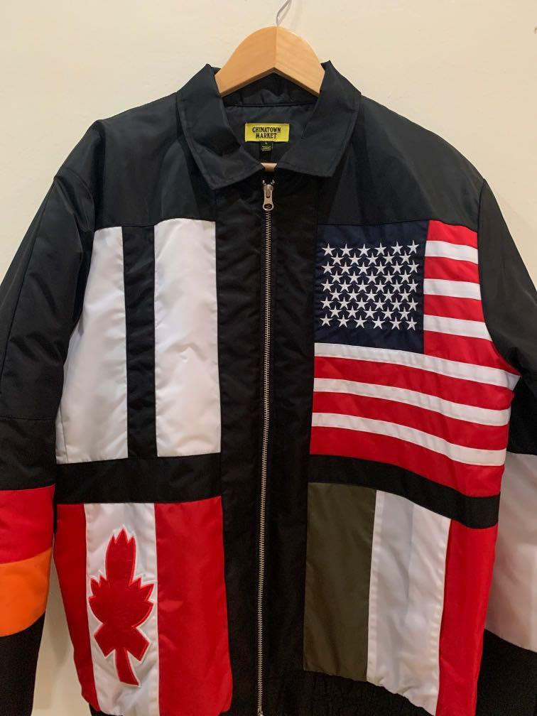 Chinatown market flag jacket 2025