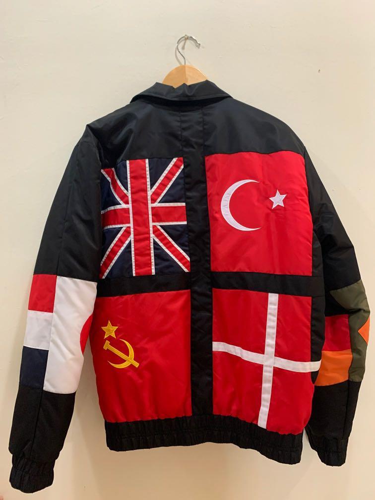 Chinatown Market Jacket CM Flag Jacket Brand New, Men's Fashion, Coats