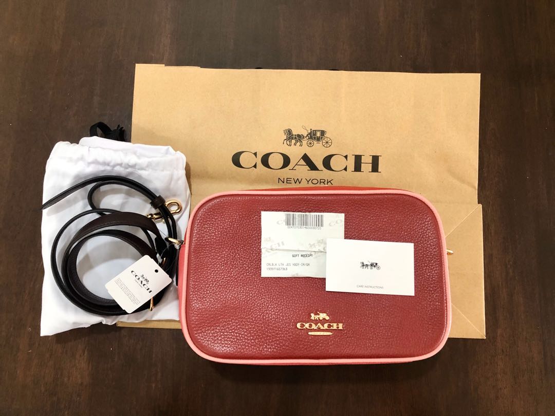 Coach Camera Bag (Jes crossbody in colorblock ) Unique piece , Women's