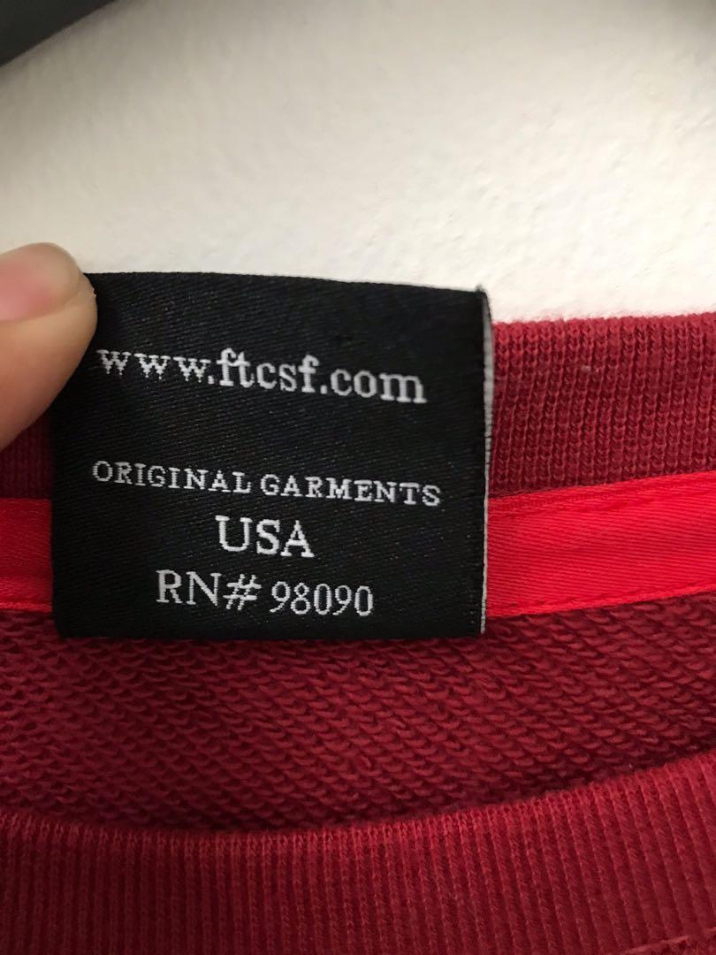 Crewneck FTC logo skateboard