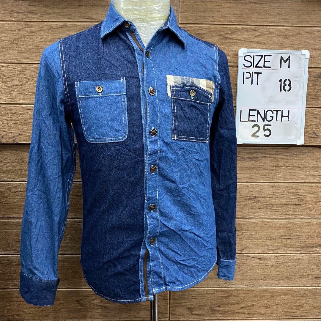 Denim sales funky shirts