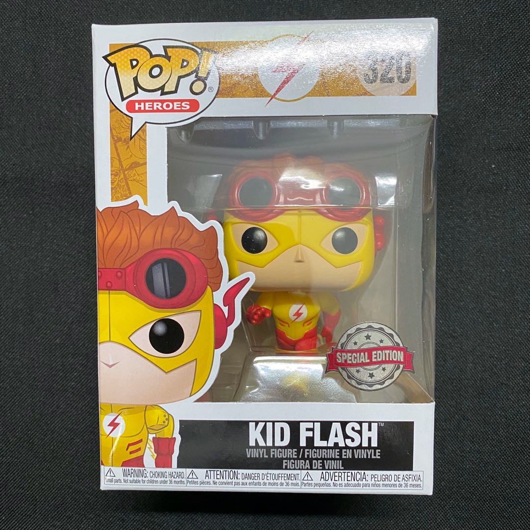 kid flash pop vinyl
