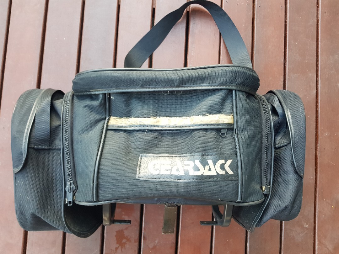 Gearsack Motorcycle Tail Pack + Rack, Motorcycles, Motorcycle ...