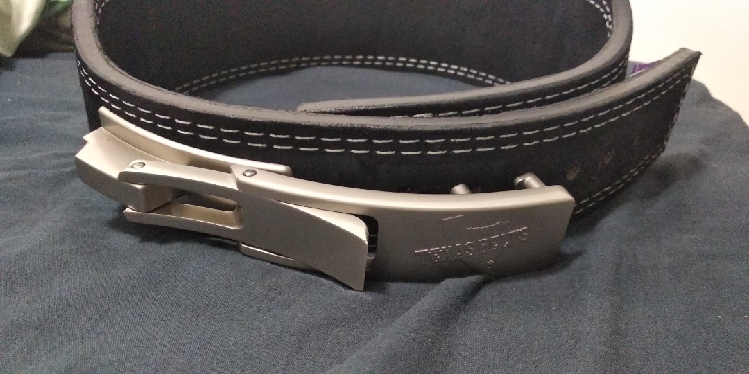 IPF Approved TITAN 10inch Longhorn Tapered Lever Belt size L