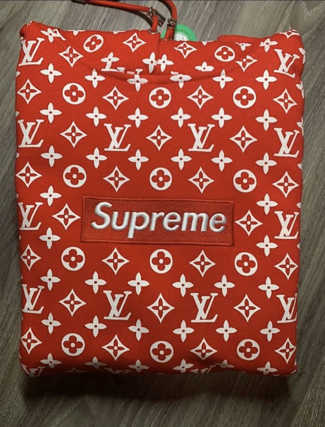 supreme hoodie louis vuitton