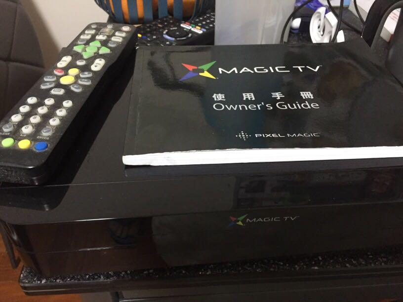 Magictv 機頂盒magictv Mtv3600d高清機頂盒錄影機 可錄影電視節目 電視及其他電器 電視 其他電器 電視 Carousell