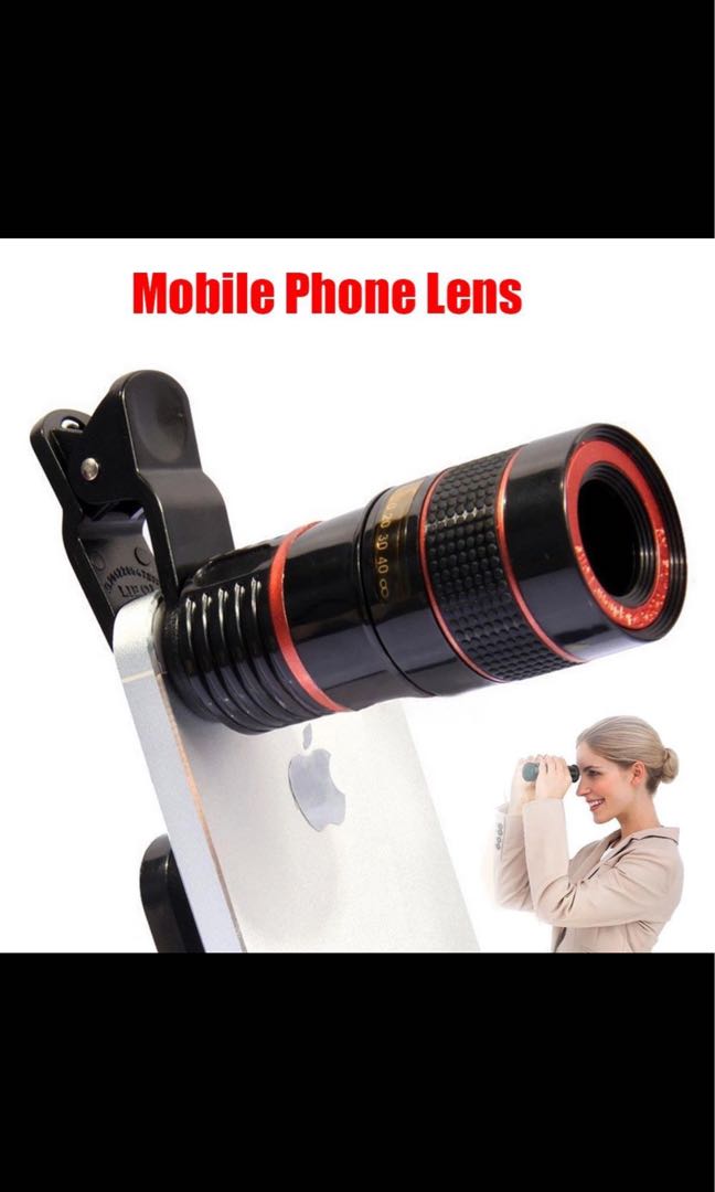 Mobile Phone Camera Telescope! 8x Zoom! Multipurpose!