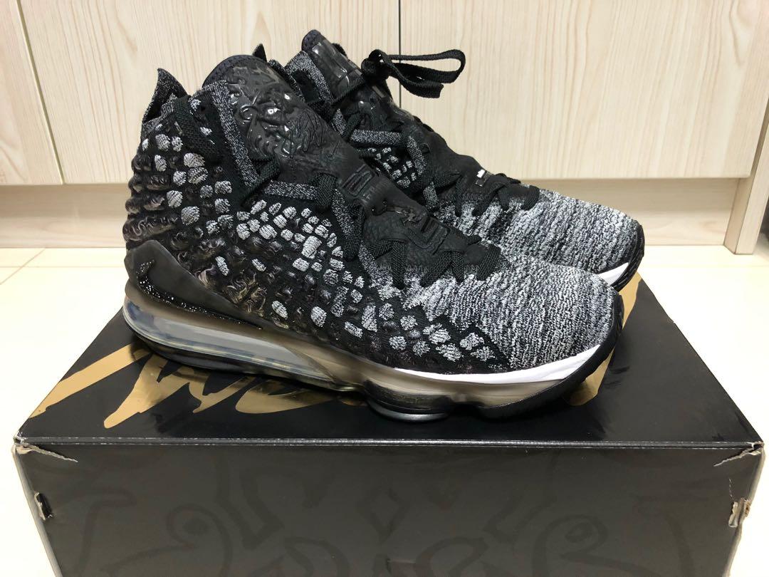 Nike lebron 17 oreo best sale