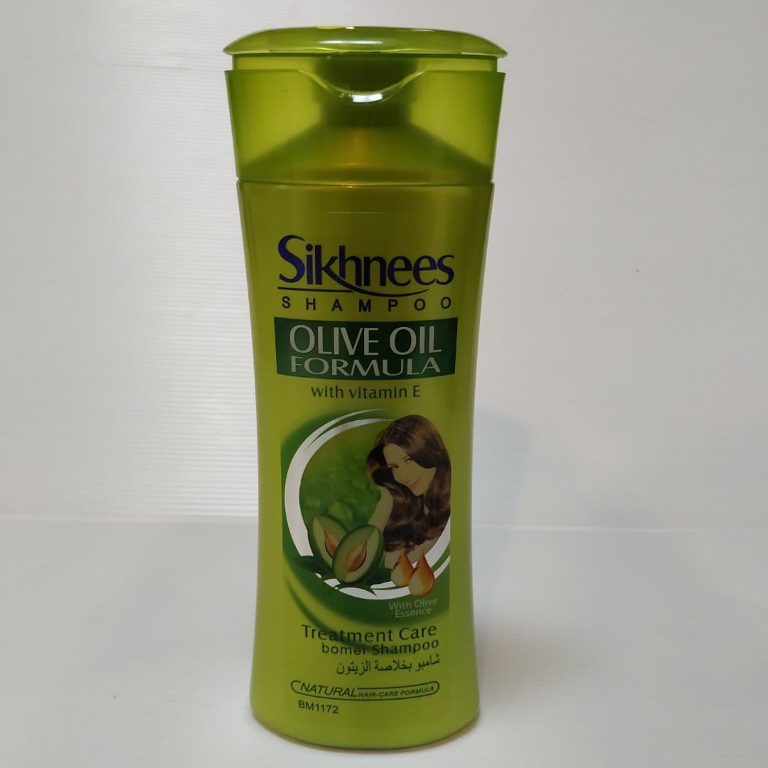 Olive Oil essence with vitamin E Hair Shampoo Sikhnees 400ml, Beauty