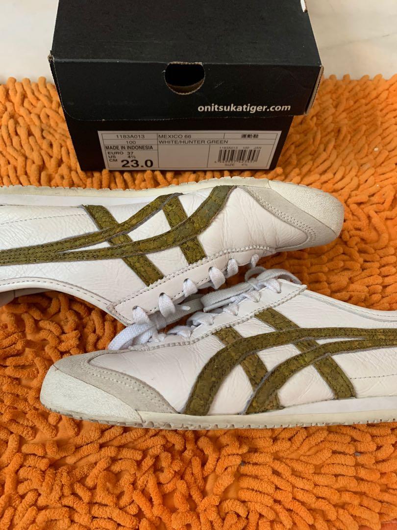 Onitsuka Tiger Mexico 66 white hunter green