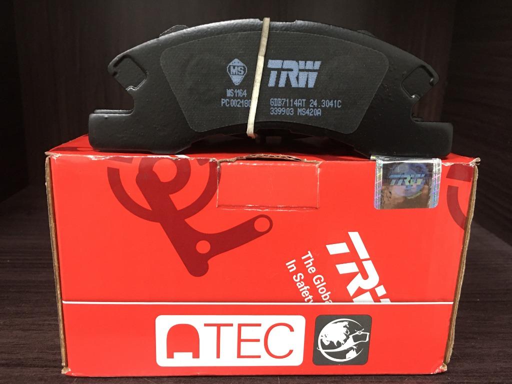 TRW Automotive AfterMarket GDB472 Brake Pad - View #6