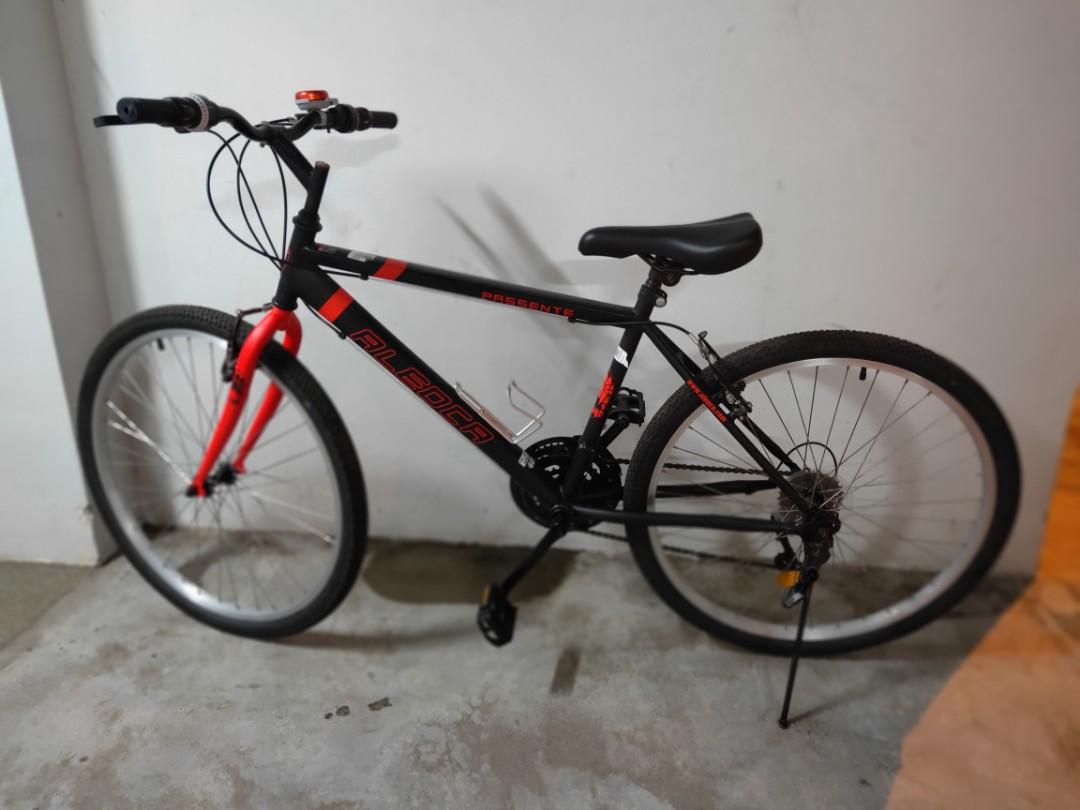 Rare 26 Black Red ALEOCA mountain bike Sports Equipment Bicycles Parts Bicycles on Carousell